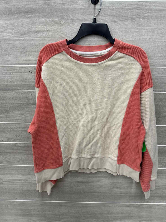 Thread + Supply Size M Coral Womens Sweatshirt