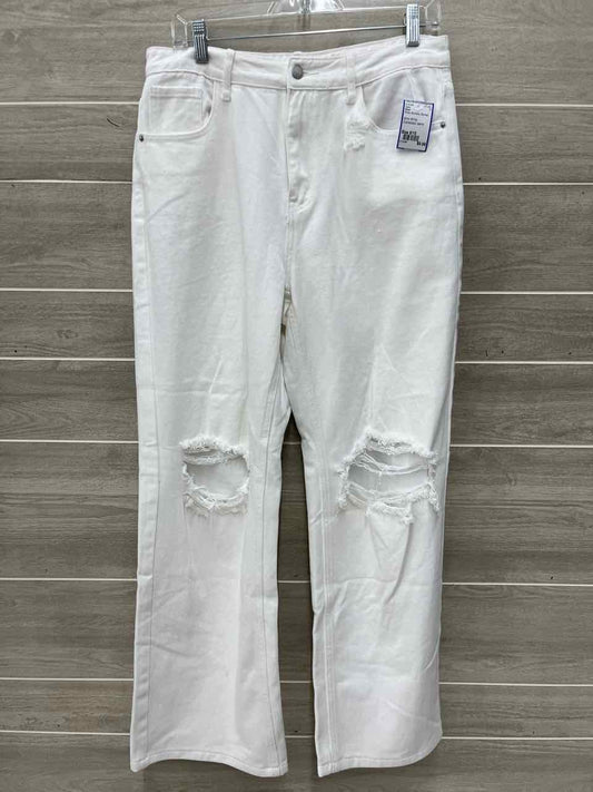 Shein Size 8/10 White Womens Jeans