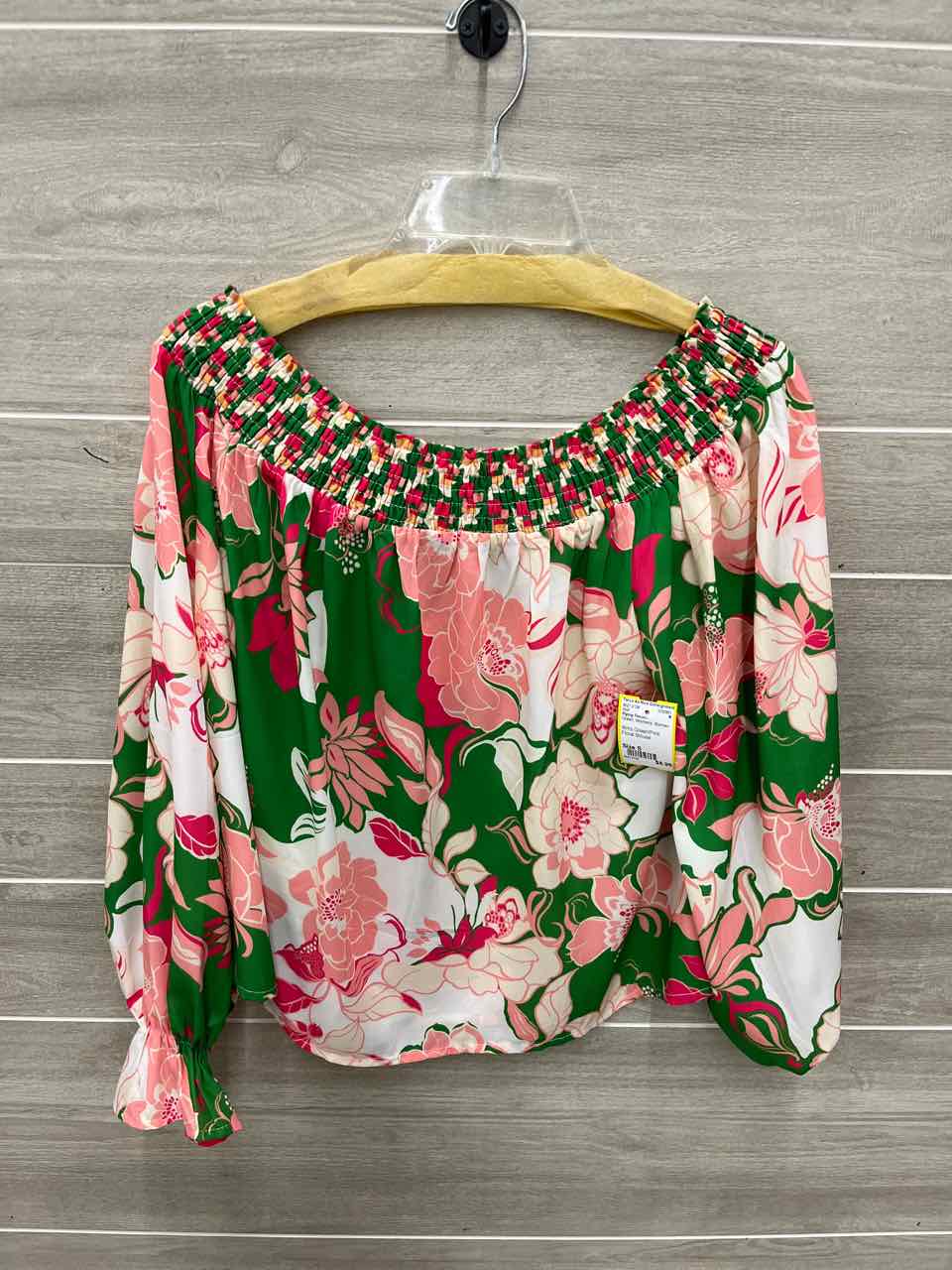 Flying Tomato Size S Green Womens Shirt