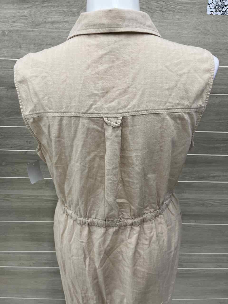 Time & Tru Size 20 Beige Womens Dress