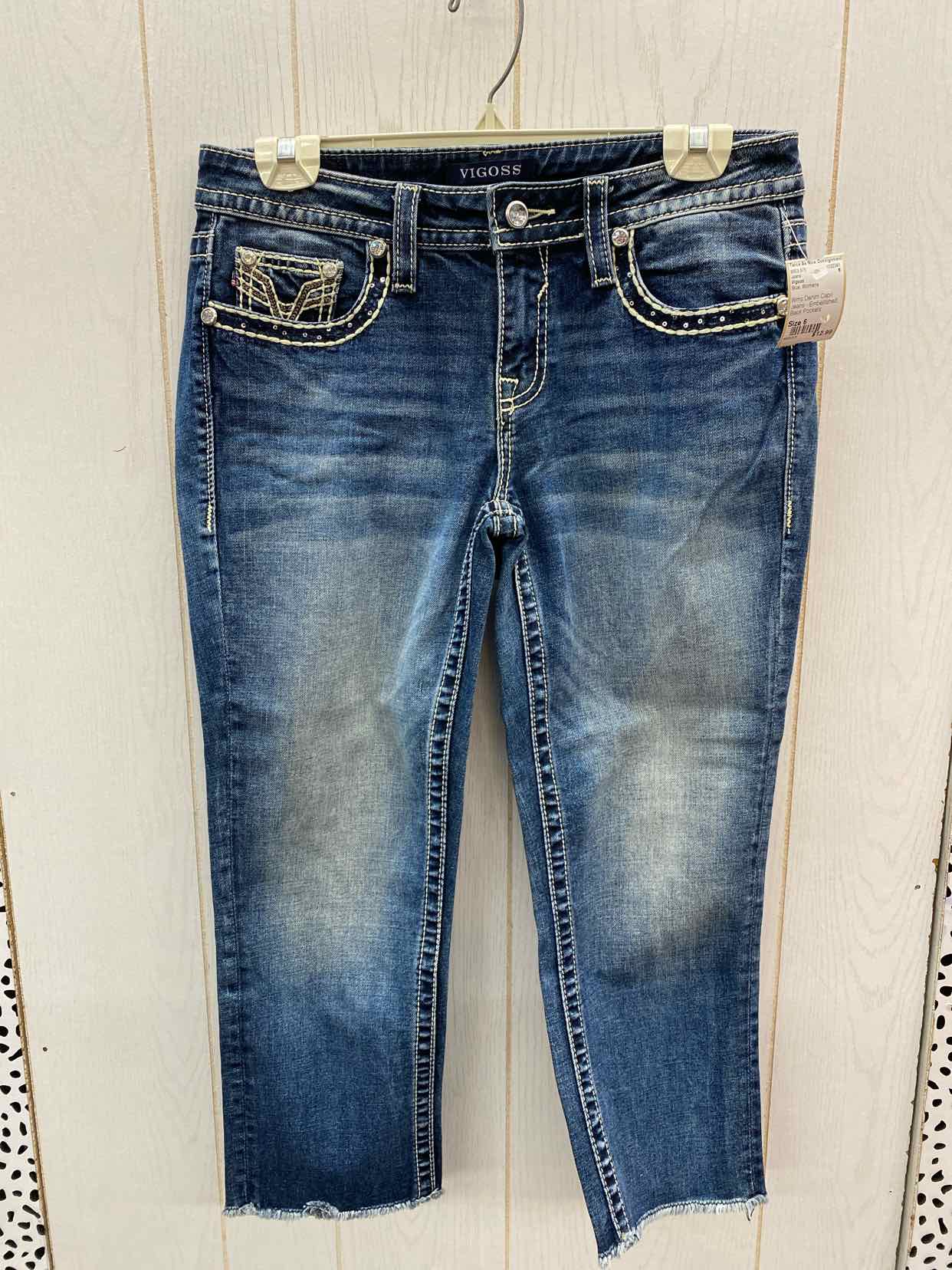 Vigoss Blue Womens Size 6 Jeans