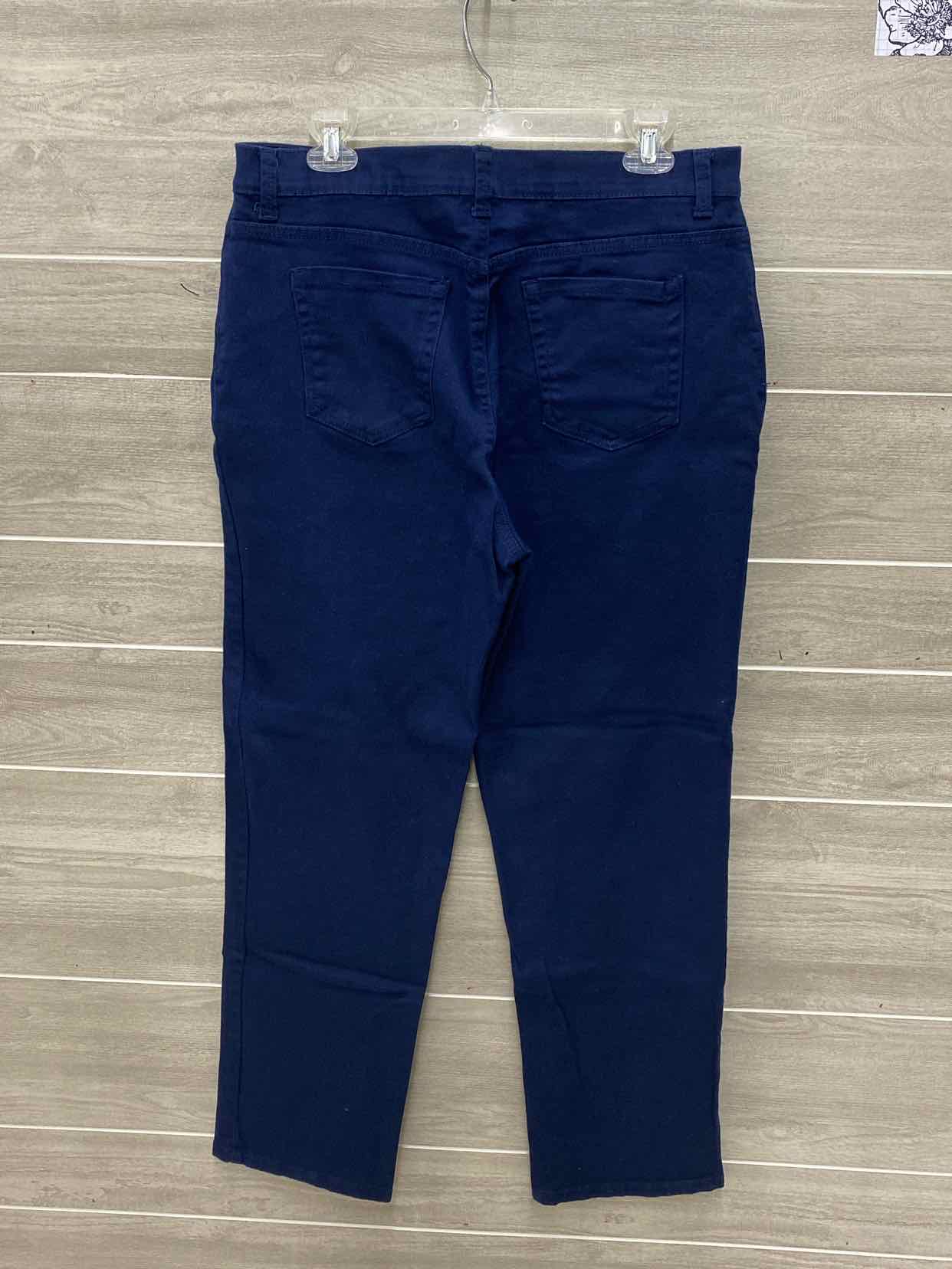Gloria Vanderbilt Navy Womens Women Size 14 Short Jeans