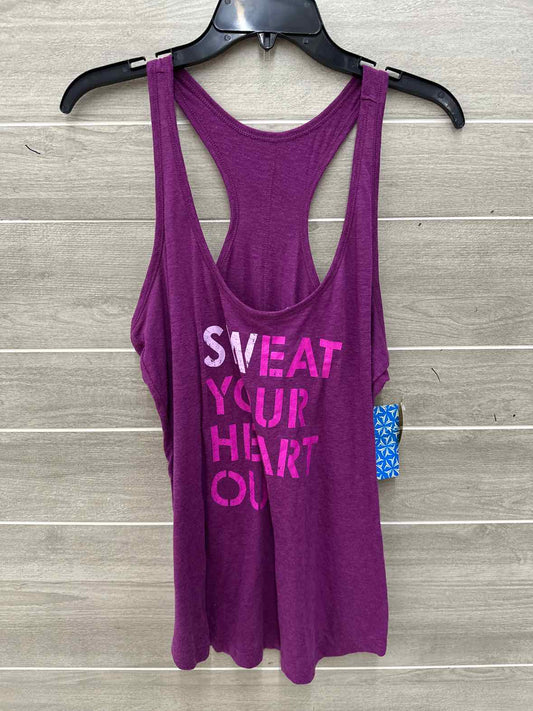 Old Navy Purple Womens Women Size L Tank Top