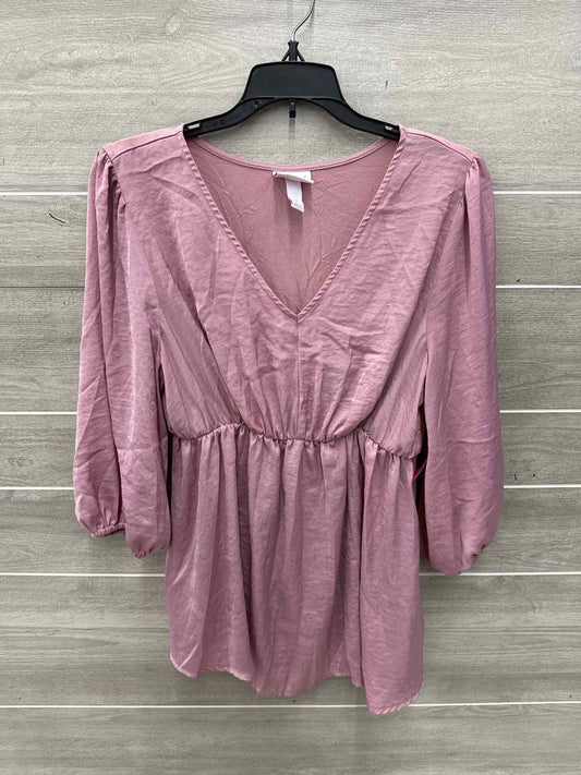 Isabel Size M Pink Maternity Shirt