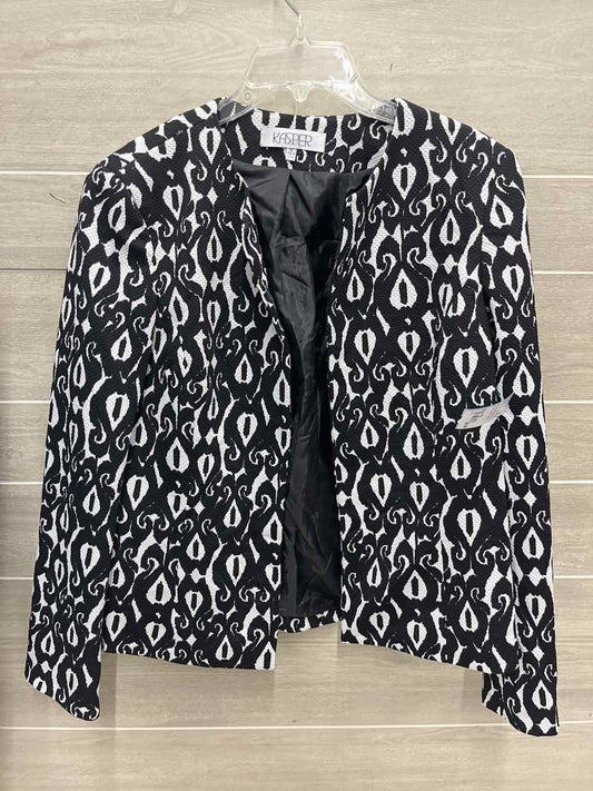 Kasper Size 10 Black Womens Blazer