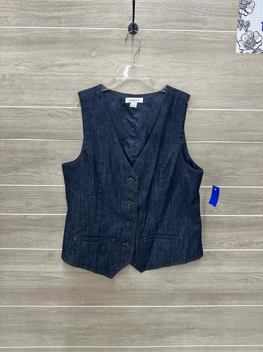 Liz Claiborne Size L Blue Womens Vest