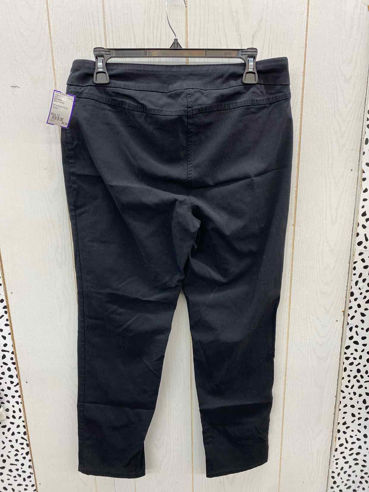 Slim-sation Black Womens Size 12 Pants