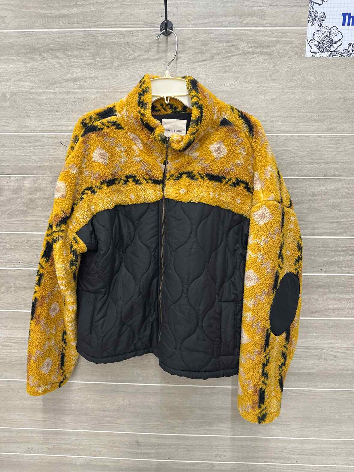 Thread + Supply Size XL Yellow Womens Sweatshirt