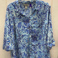 Catherines Blue Womens Size 2X/P Shirt