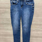 Silver Size 2 Blue Womens Jeans