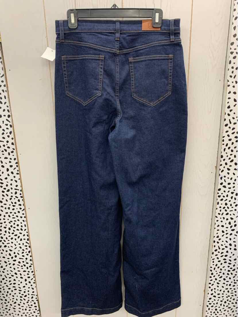 Lands End Blue Womens Size 12 Long Jeans