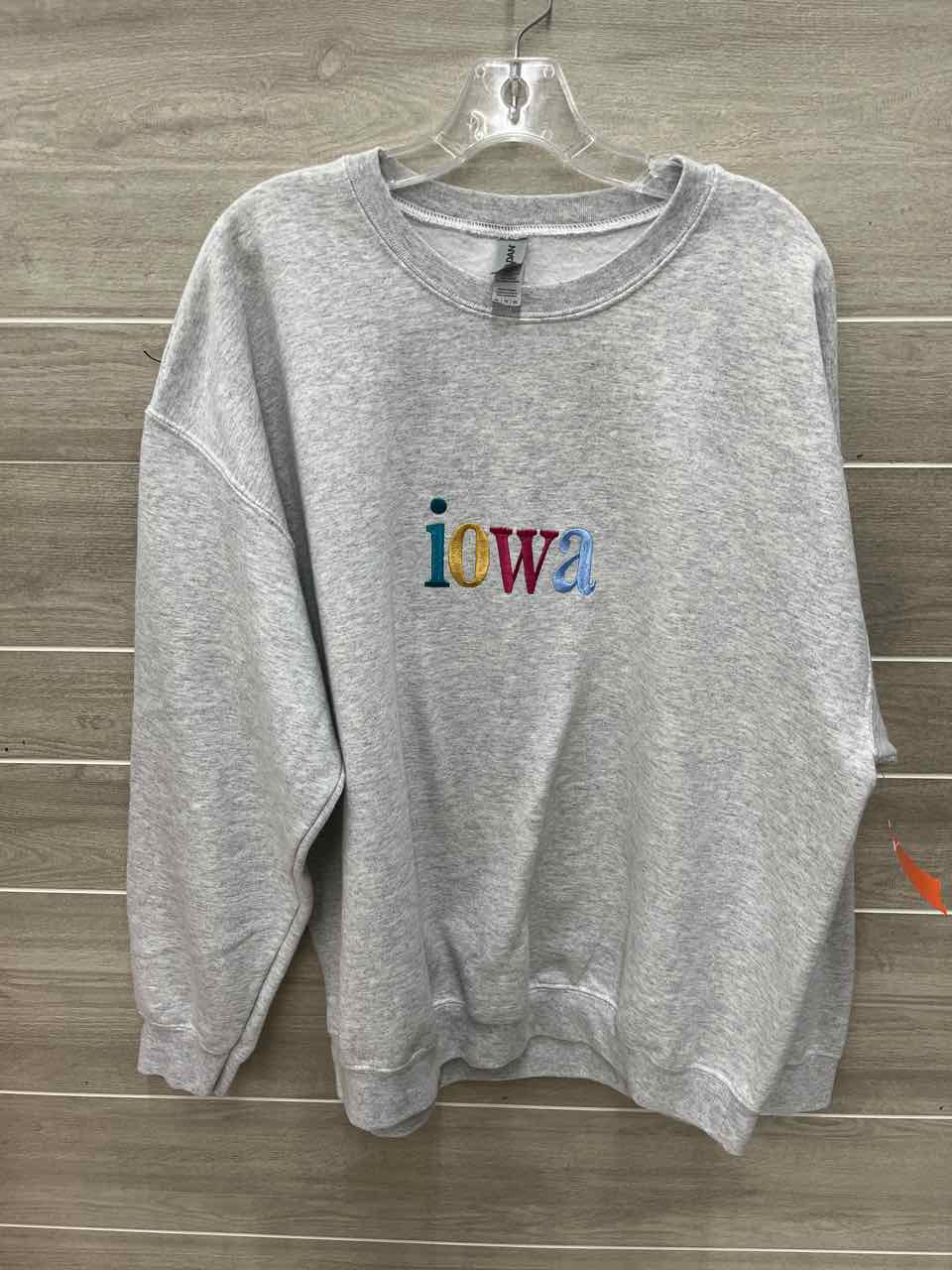 Size L Gray Womens Sweatshirt