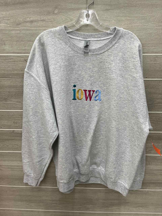 Size L Gray Womens Sweatshirt