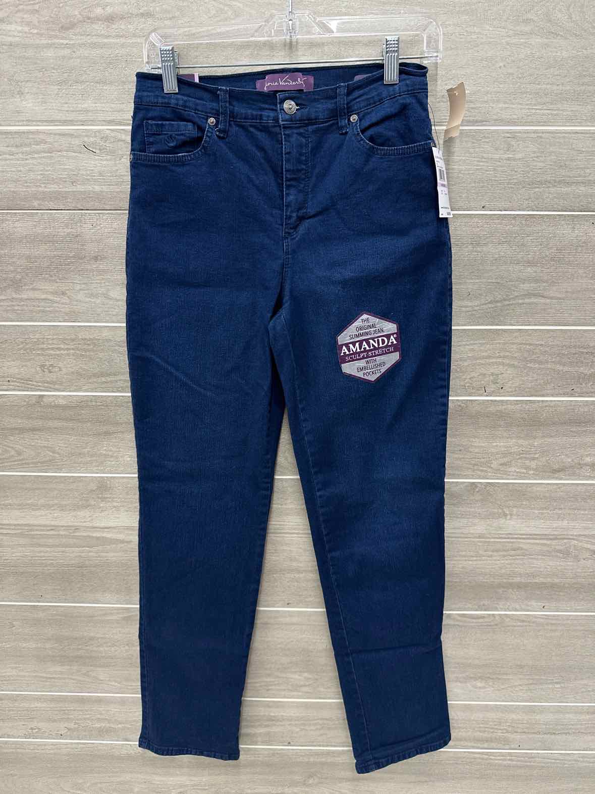 Gloria Vanderbilt Size 6 Blue Womens Jeans