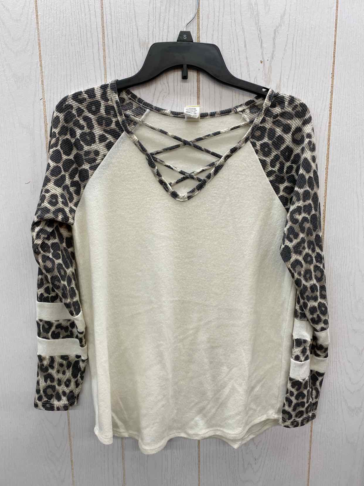 Cream Womens Size Small Shirt