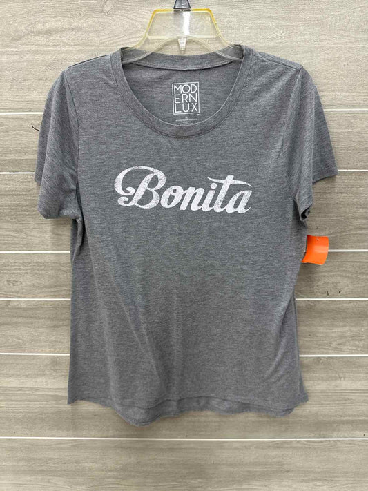 Gray Womens Women Size L/XL Shirt