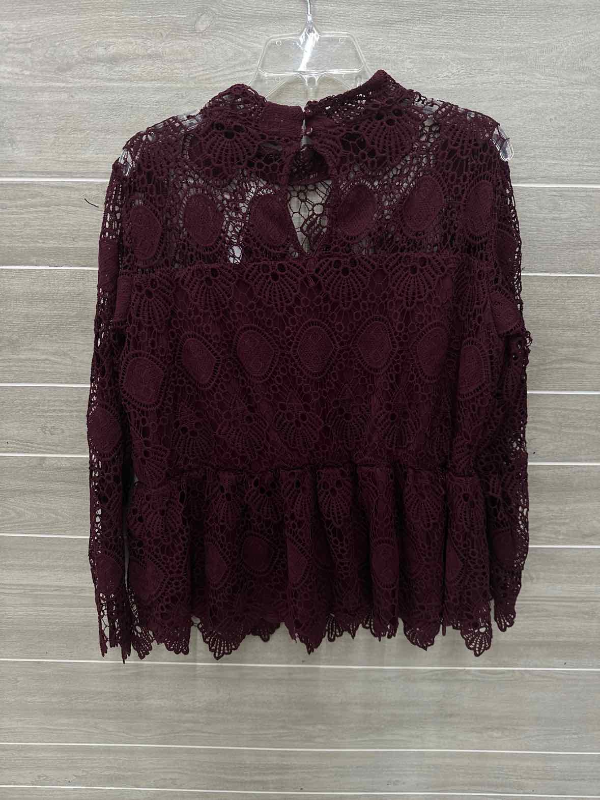 Lane Bryant Purple Womens Women Size 18 Shirt