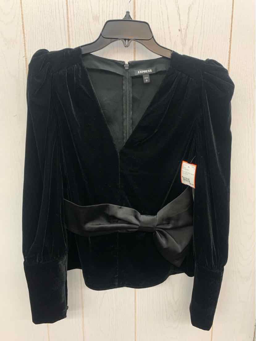Express Black Womens Size Small Shirt
