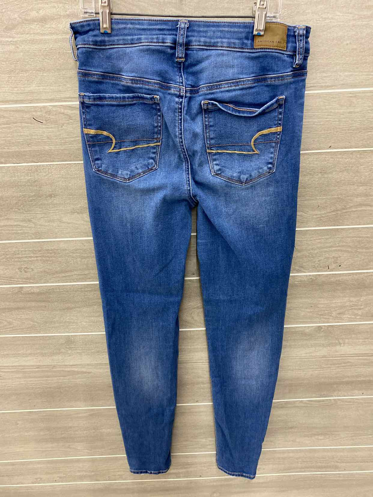 American Eagle Blue Womens Size 10 Long Jeans