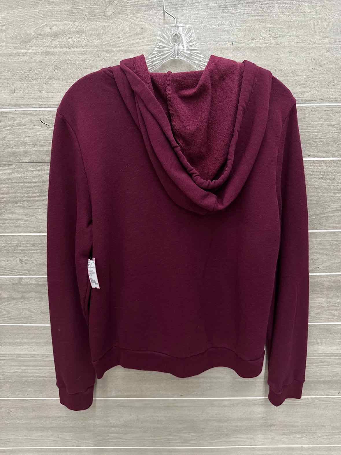 PINK Size L Burgundy Womens Sweatshirt