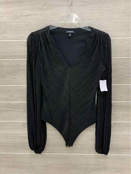Express Black Womens Size Small Bodysuit