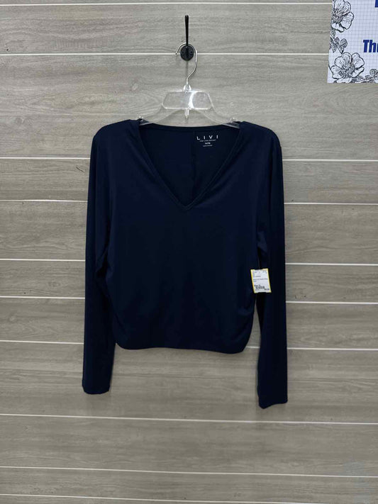 LIVI Blue Womens Size XL Shirt