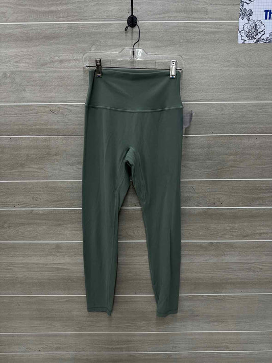 Golden Aritzia Size 6 Green Womens Leggings