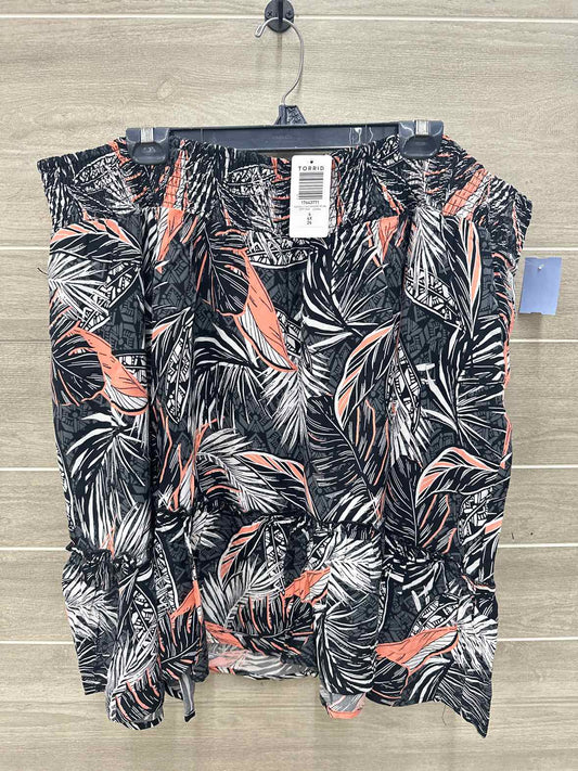 Torrid Size 4X Black Plus Skirt