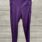 Yelete Size M Purple Womens Leggings