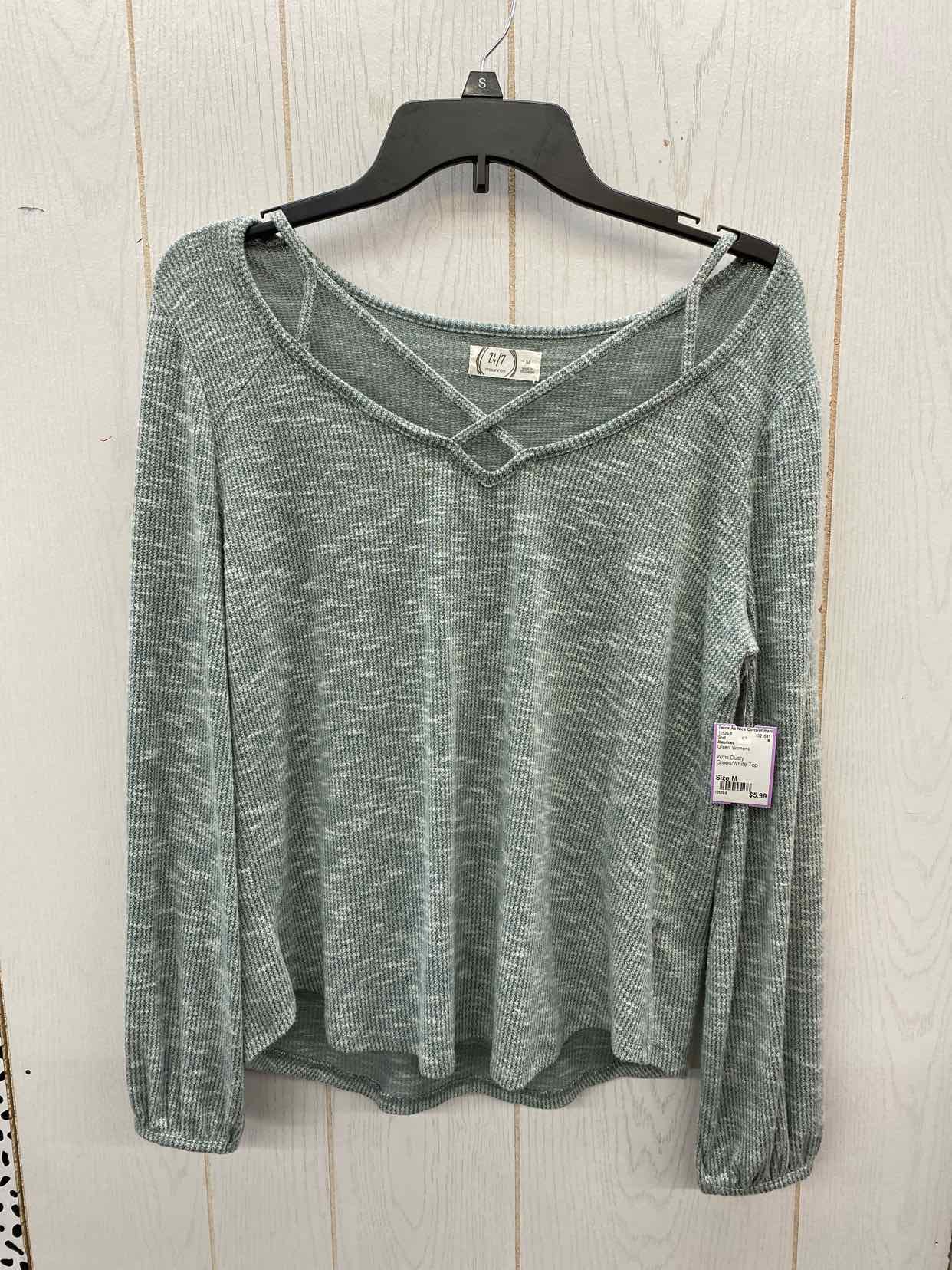 Maurices Green Womens Size M Shirt