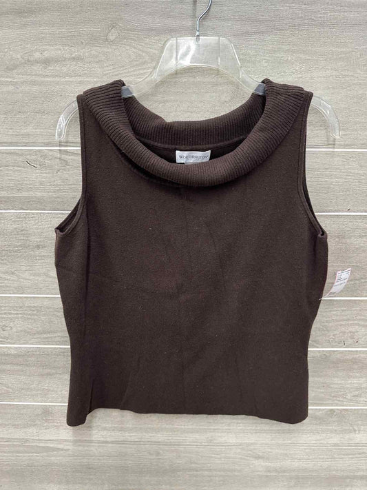 Worthington Size L Brown Womens Tank Top