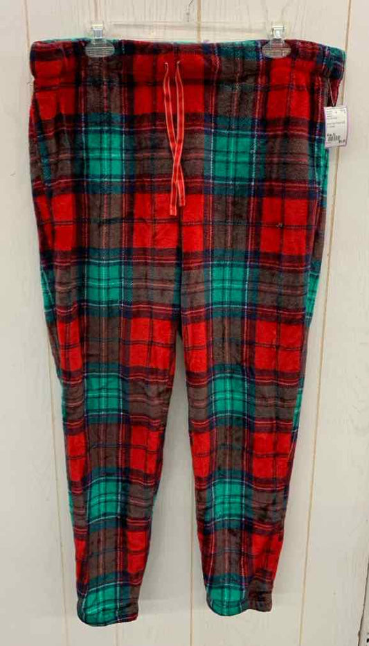 Joyspun Red Womens Size XL Pajamas