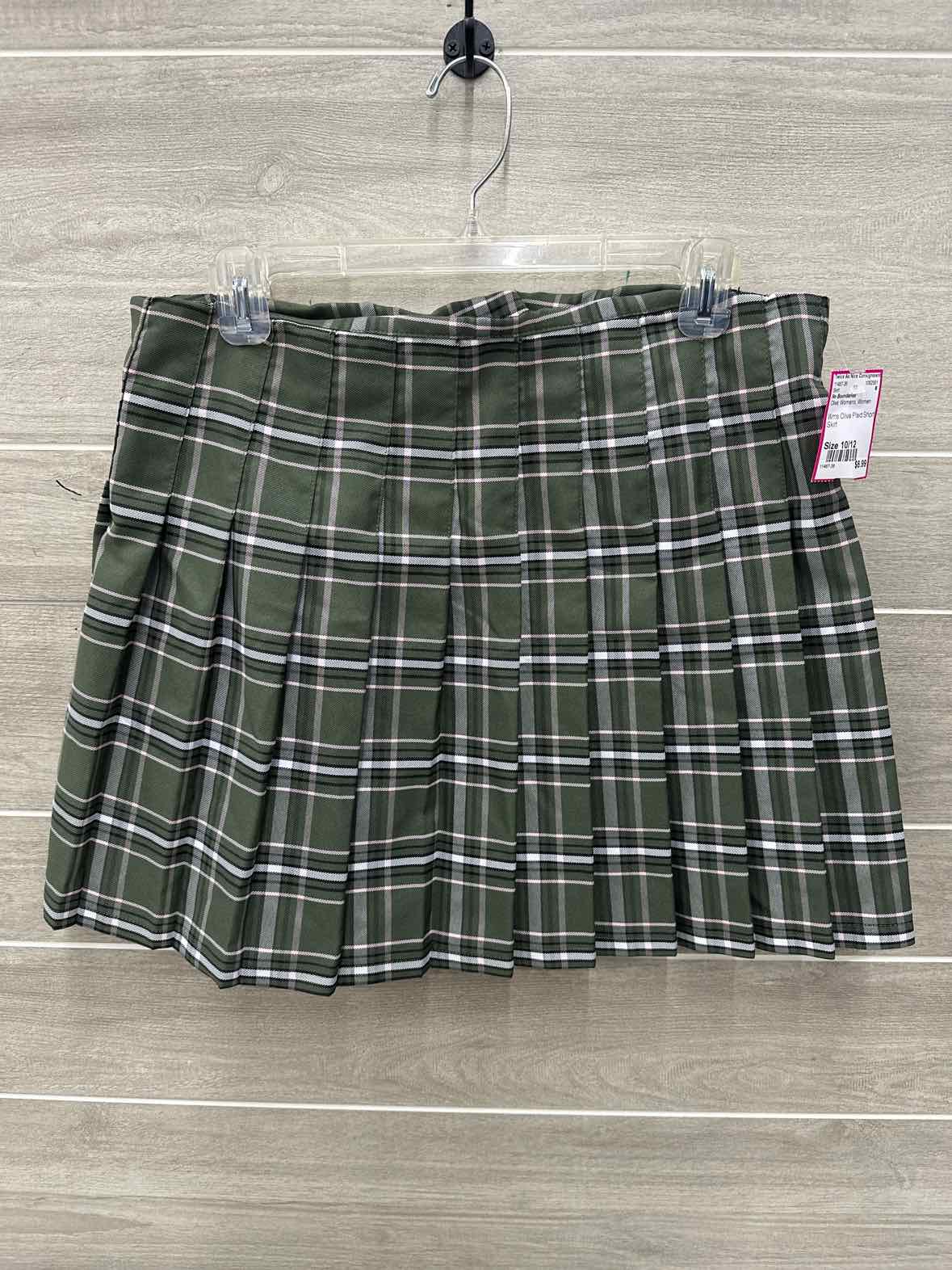 No Boundaries Size 10/12 Olive Womens Skirt