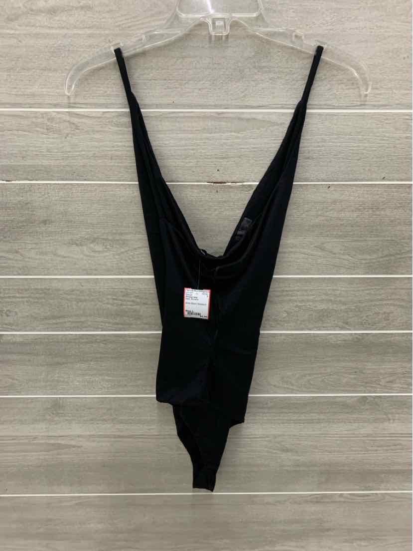 Princess Polly Black Womens Size L Bodysuit