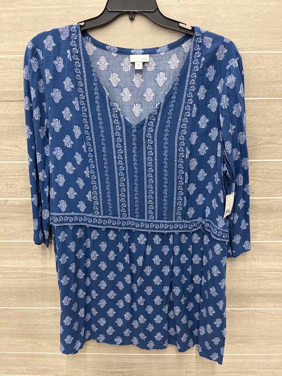 J Jill Size XL Blue Womens Shirt