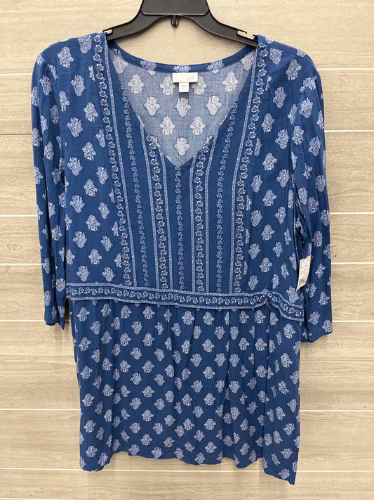 J Jill Size XL Blue Womens Shirt
