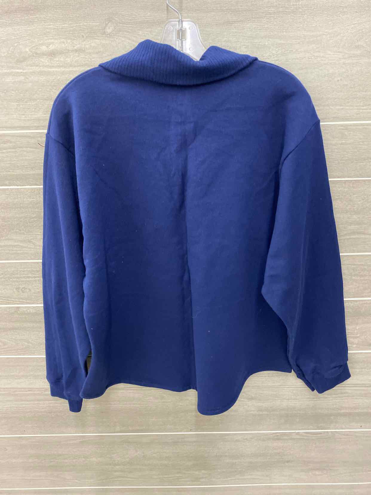 Hanes Blue Womens Size XL Sweatshirt