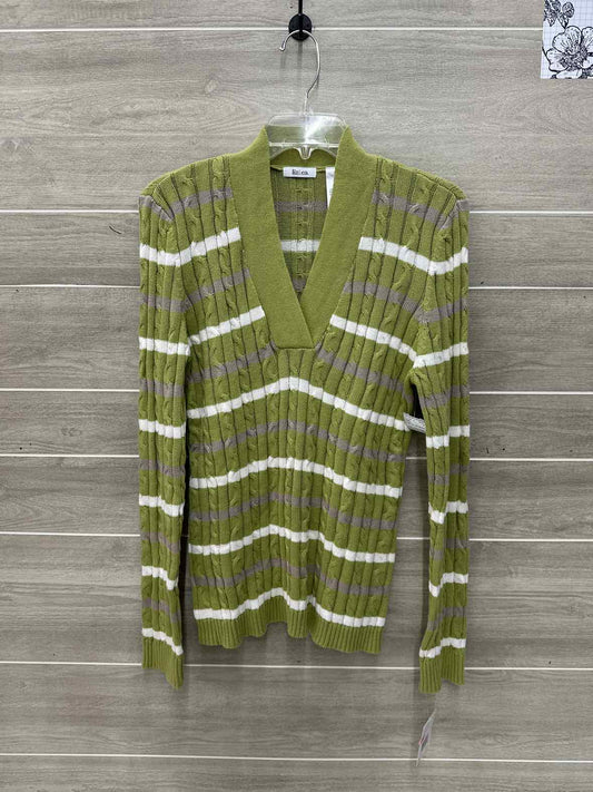 Liz & Co Green Womens Women Size XL Sweater