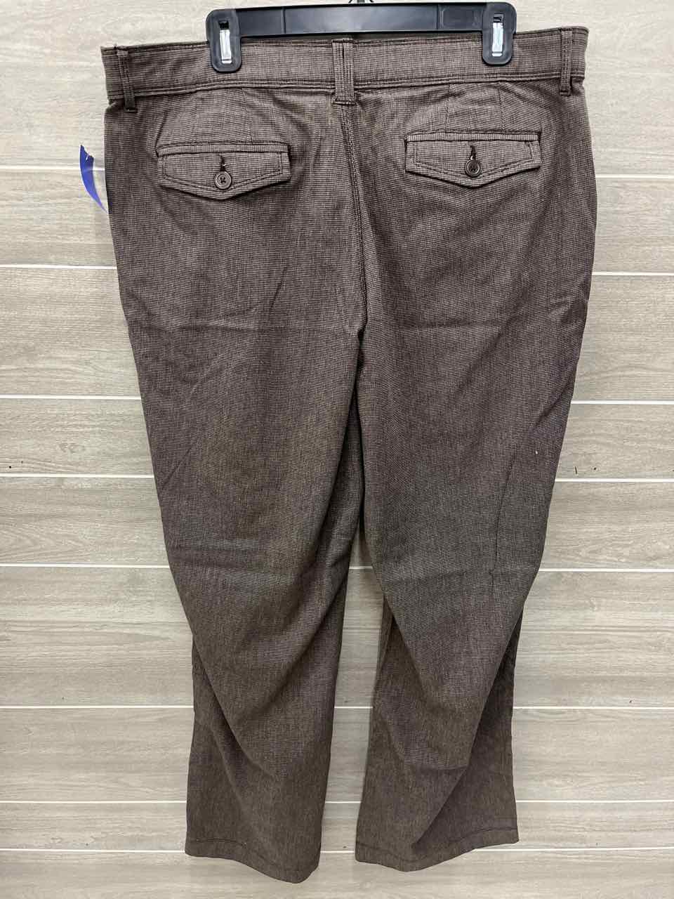 Lee Size 18 Brown Plus Pants