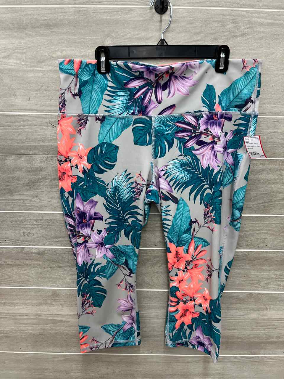 Xersion Size XXL Teal Womens Leggings