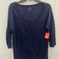 Talbots Navy Womens Size Small Shirt