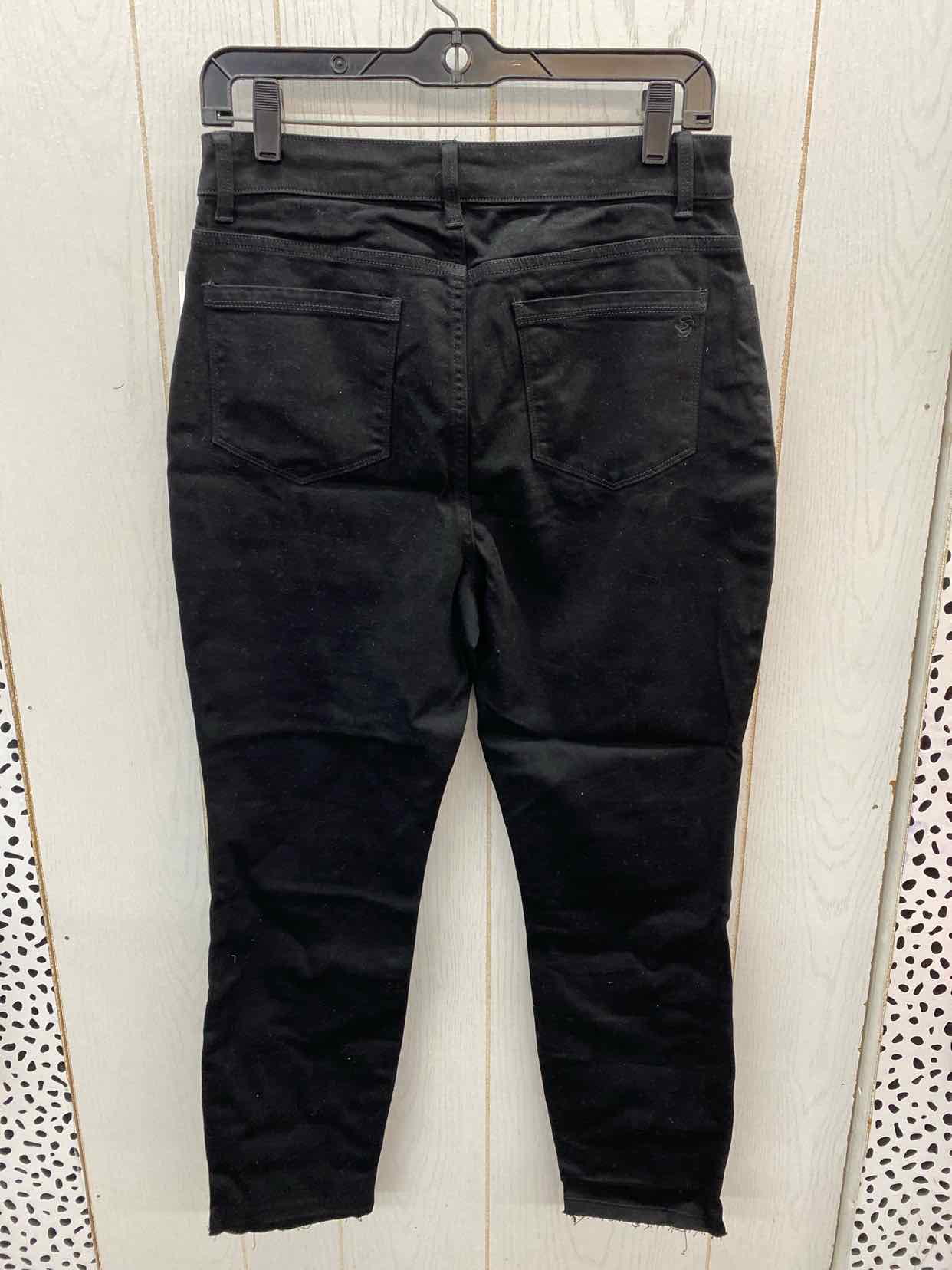 Susan Graver Black Womens Size 10P Pants