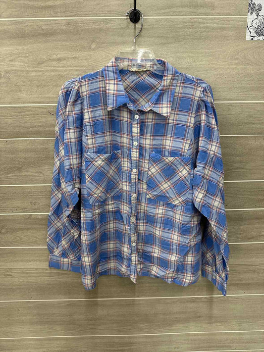 ee:some Blue Womens Women Size M/L Shirt