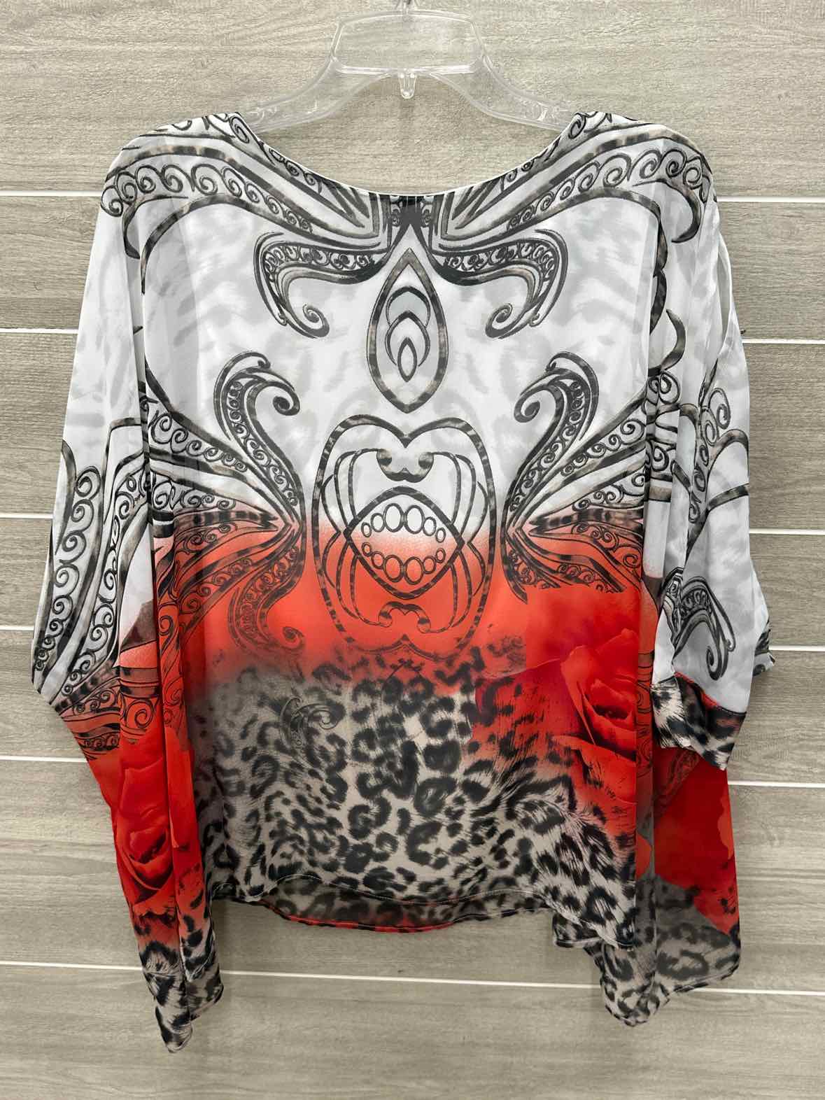 Frank Lyman Red Womens Size L Tank Top