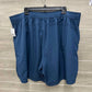 Free Country Size 20/22W Blue Plus Shorts