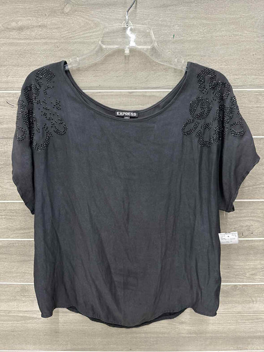 Express Size S Gray Womens Shirt