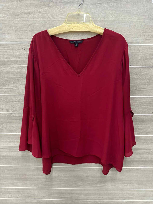 Zac & Rachel Size 1X Blue Plus Shirt