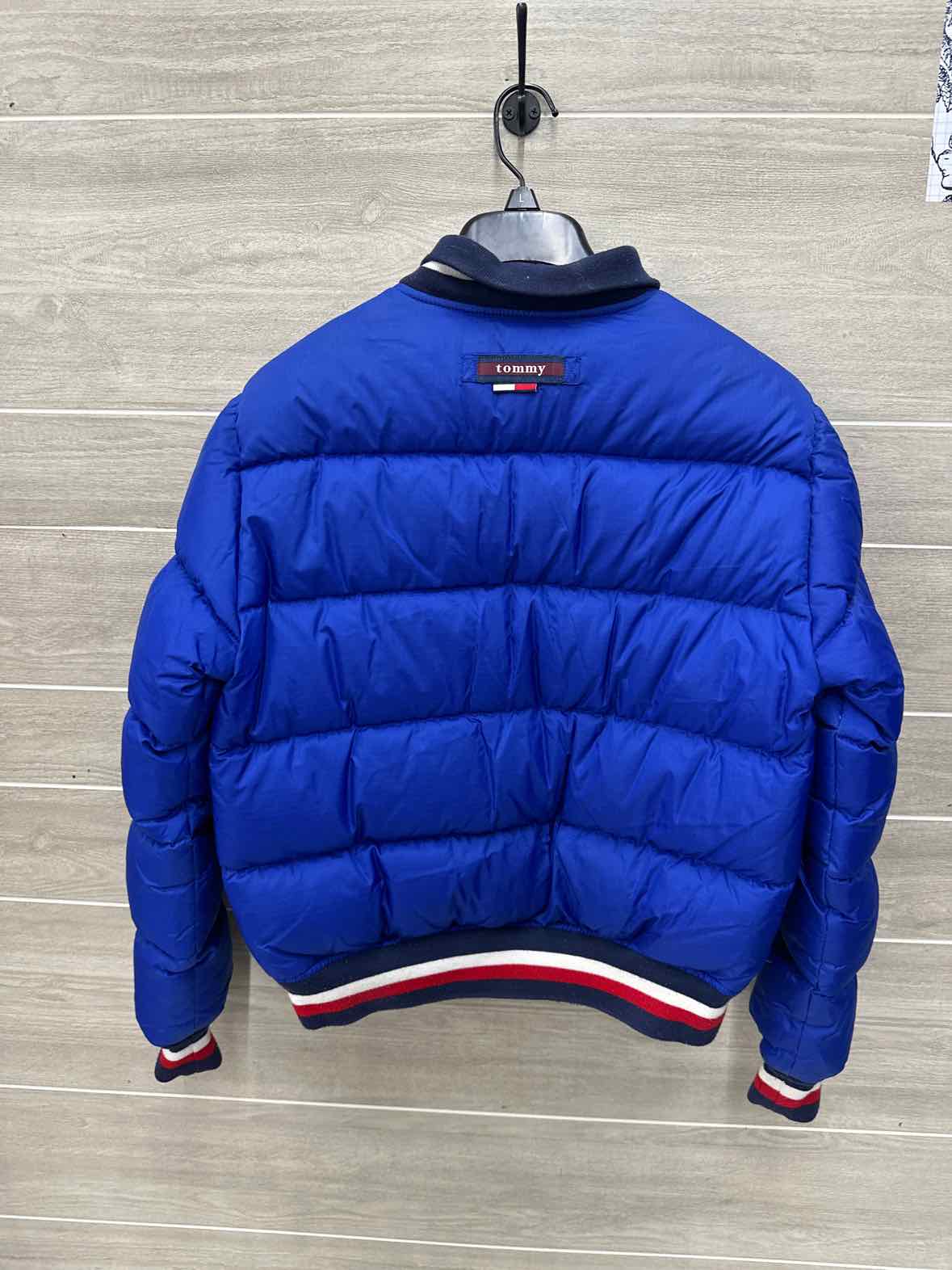 Tommy Hilfiger Size M Blue Womens Jacket (Outdoor)