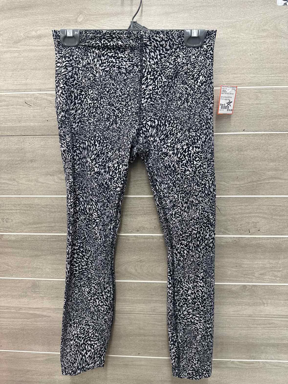 Lululemon Size 8 Black Womens Leggings