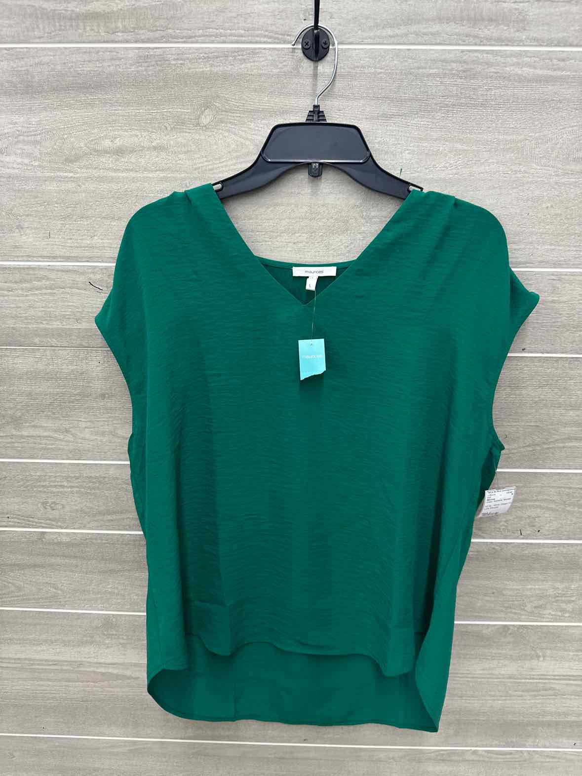 Maurices Size L Green Womens Shirt